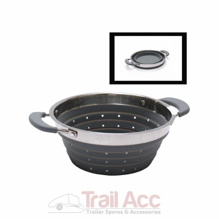 Collapsible colander 20x3.5/9.5cm - Image 1